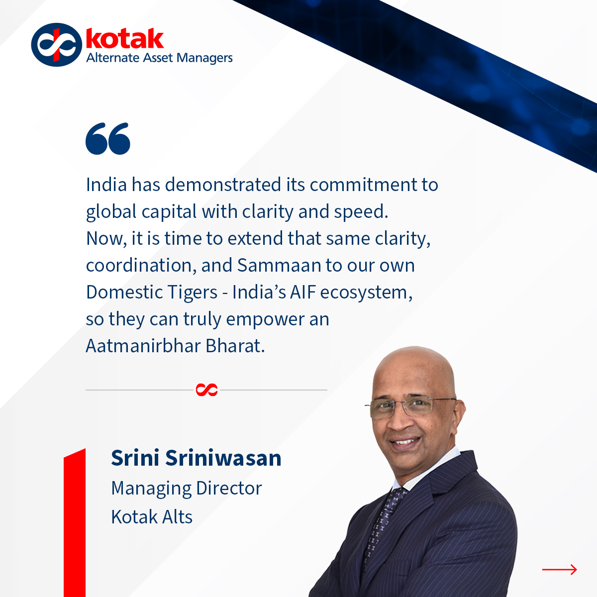 Kotak Alternate Asset Manager tweet media