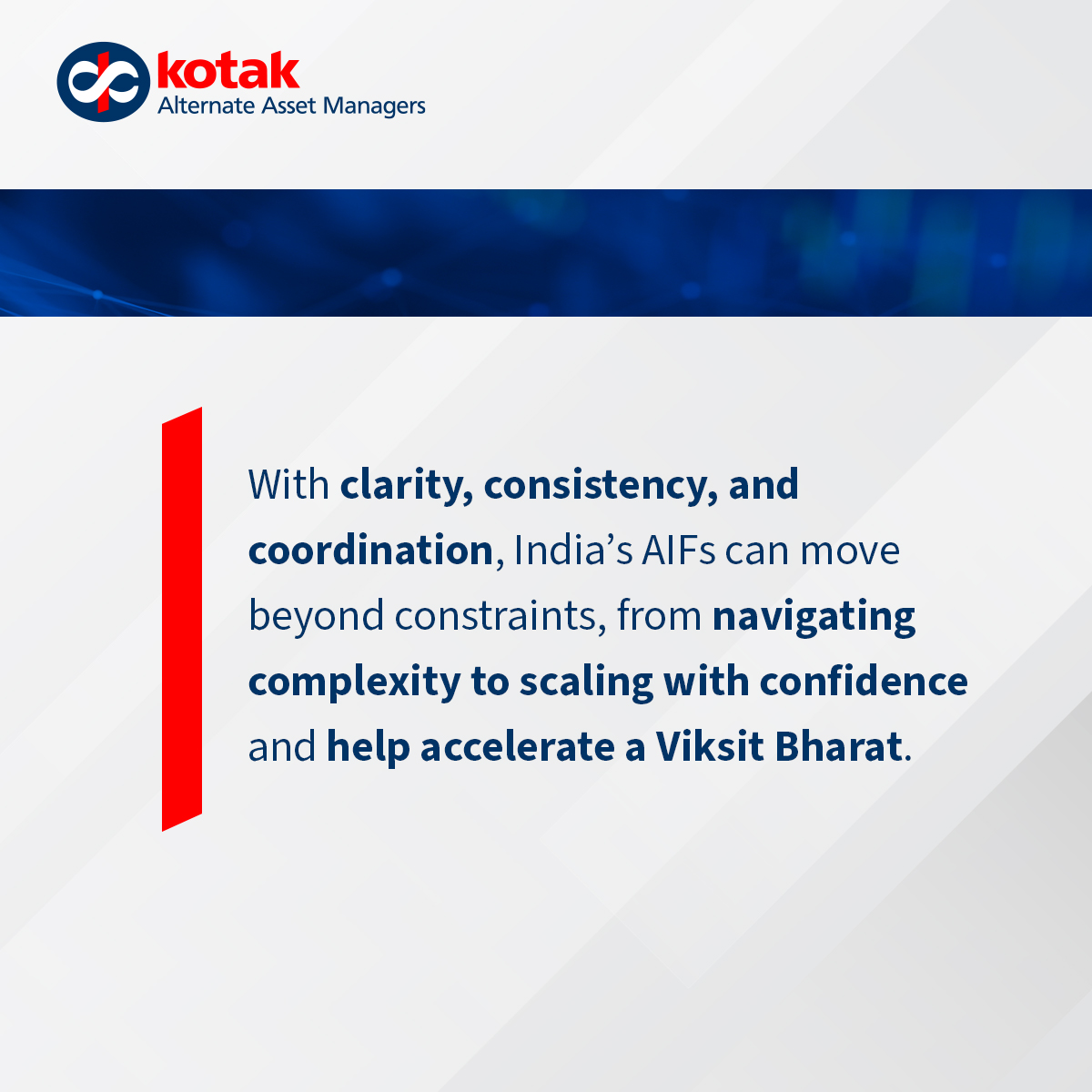 Kotak Alternate Asset Manager tweet media
