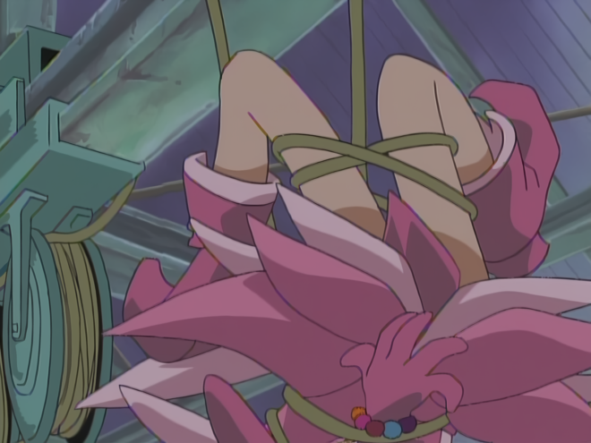 〈おジャ魔女どれみ 5話〉
ここまでの雁字搦めっぷりは早々見ないな