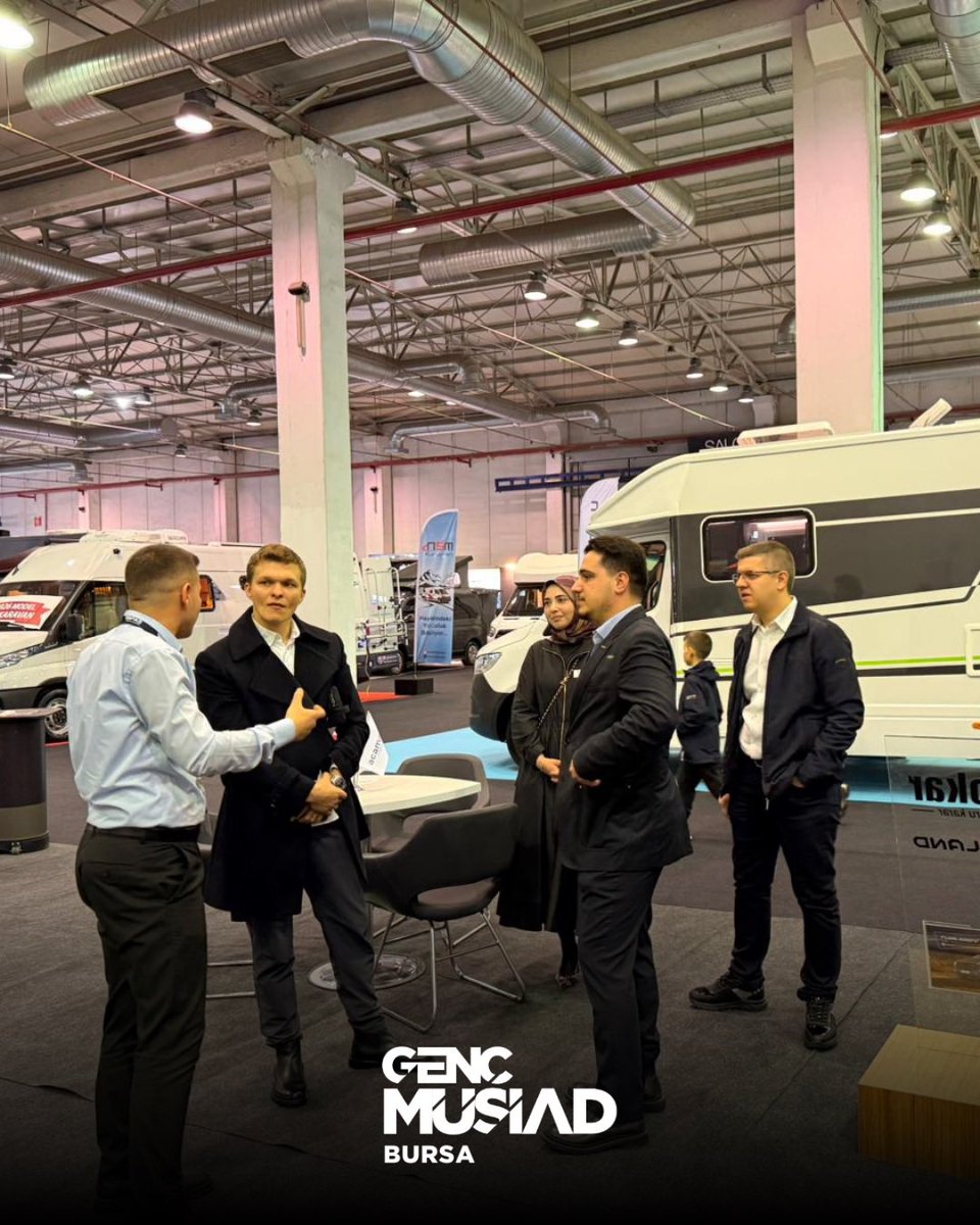 GENCMUSIADBURSA's tweet photo. Karavan tutkunlarının buluşma noktası olan Karavan Show Fuarı’nı ziyaret ettik.

Bursa Fuar Merkezi’nde düzenlenen organizasyonda; sektördeki yenilikleri yerinde inceleme, markalarla bir araya gelme ve ilham verici çözümleri keşfetme fırsatı bulduk.

@smesihcil @gencmusiad https://t.co/FzMKUxU80F