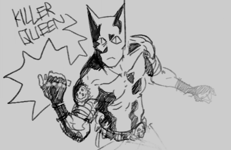 beetlebear_'s tweet photo. tried drawing this gay cat from memory https://t.co/eEdoDgVd3Y