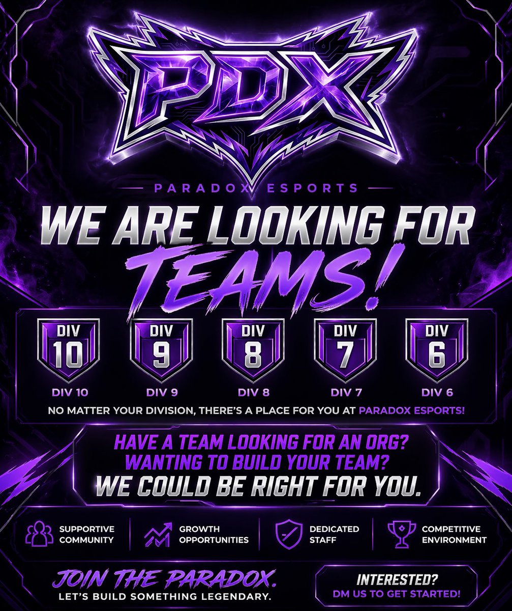 Paradox Esports tweet media