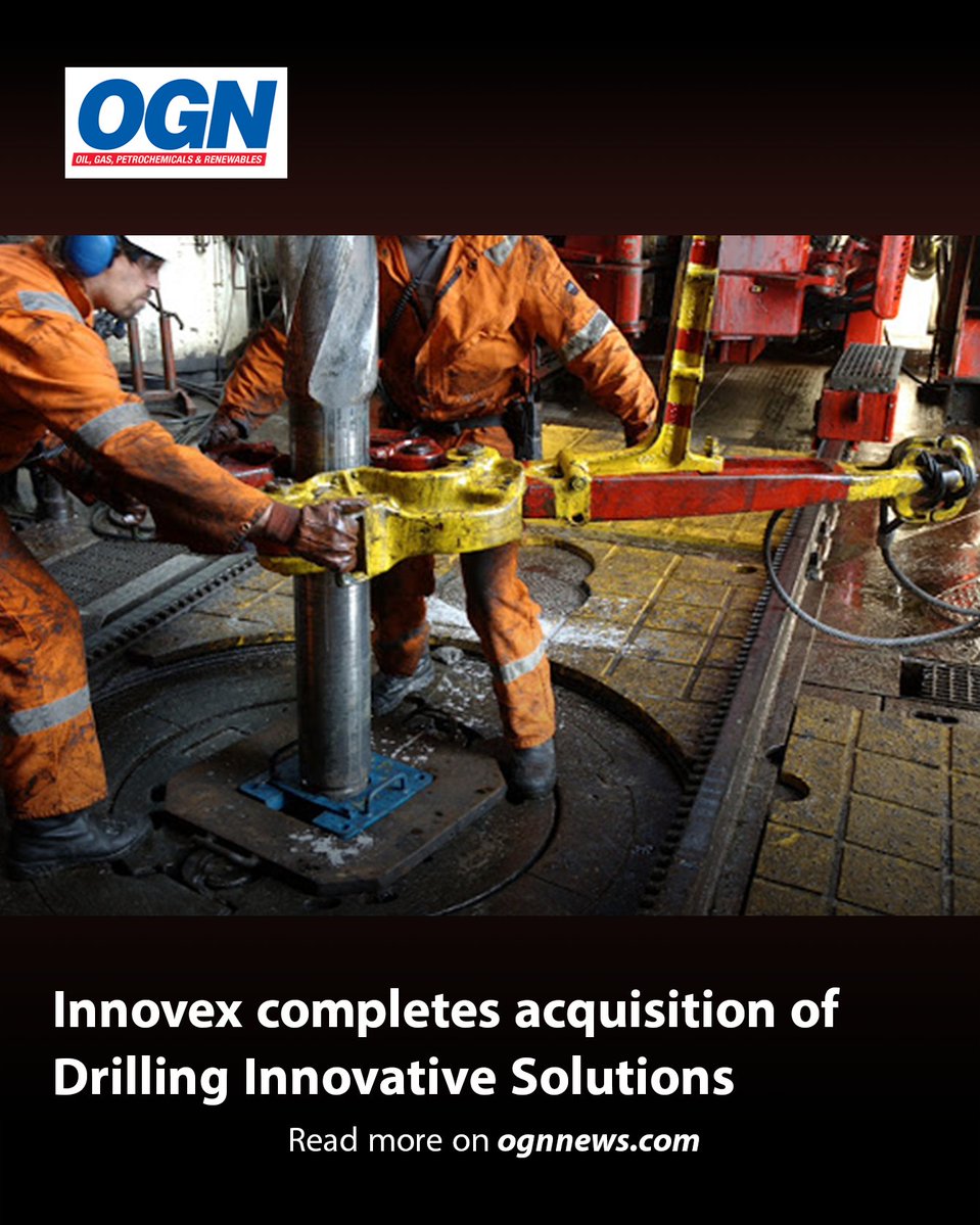 OGN_Online's tweet image. Innovex International has completed the acquisition of Drilling Innovative Solutions (DIS).

Read more on ognnews.com/ArticleTA/4614…

#OGNews #drilling #costs