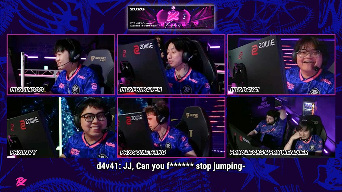 pprxteam's tweet photo. Jinggg knows no fear

Stage 1 Voice Comms against Gen.G is up on YT now! https://t.co/IjGI5Ex7fo