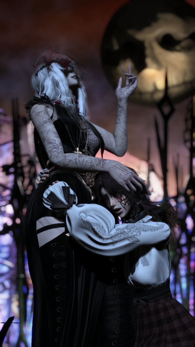 SatnXIV's tweet photo. I would recognize you in total darkness, were you mute and I deaf. I would recognize you in another lifetime entirely, in different bodies, in different times.

#EorzeaPhotos † #GPOSERS † #FFXIVScreenshots † #FearandHunger † #fearandhungertermina https://t.co/GTJK0roPpo