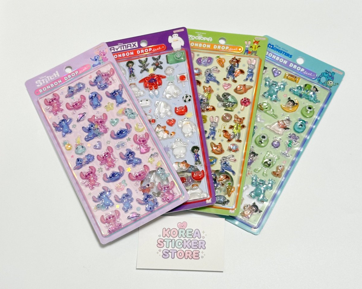 🎁プレゼント企画🎁

サンリオ・ボンボンドロップシール

スティッチ&amp;エンジェル…1名様
ベイマックス…1名様
ズートピア…1名様
モンスターズインク…1名様

📅応募締切：4月29日 23:59まで

【応募方法】
①フォロー
②RT
※リプライで当選確率アップ⤴️