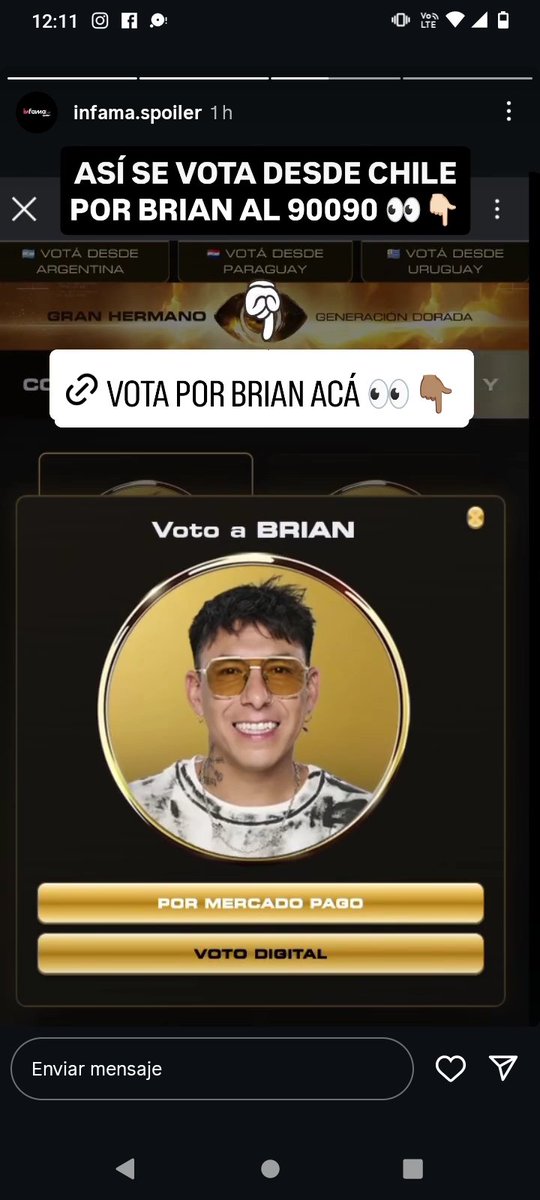 Saez3806's tweet image. #granhermano las imbéciles del fandom de solzia haciendo campaña para que se vayan  mujeres , con razón después ganan los nabos si están estás payasas que solo atacan mujeres ..que fandom más tóxico e imbécil ..Brian al 9009 ...Brian al 9009 . Brian al 9009 , #pincoya #yipio ..