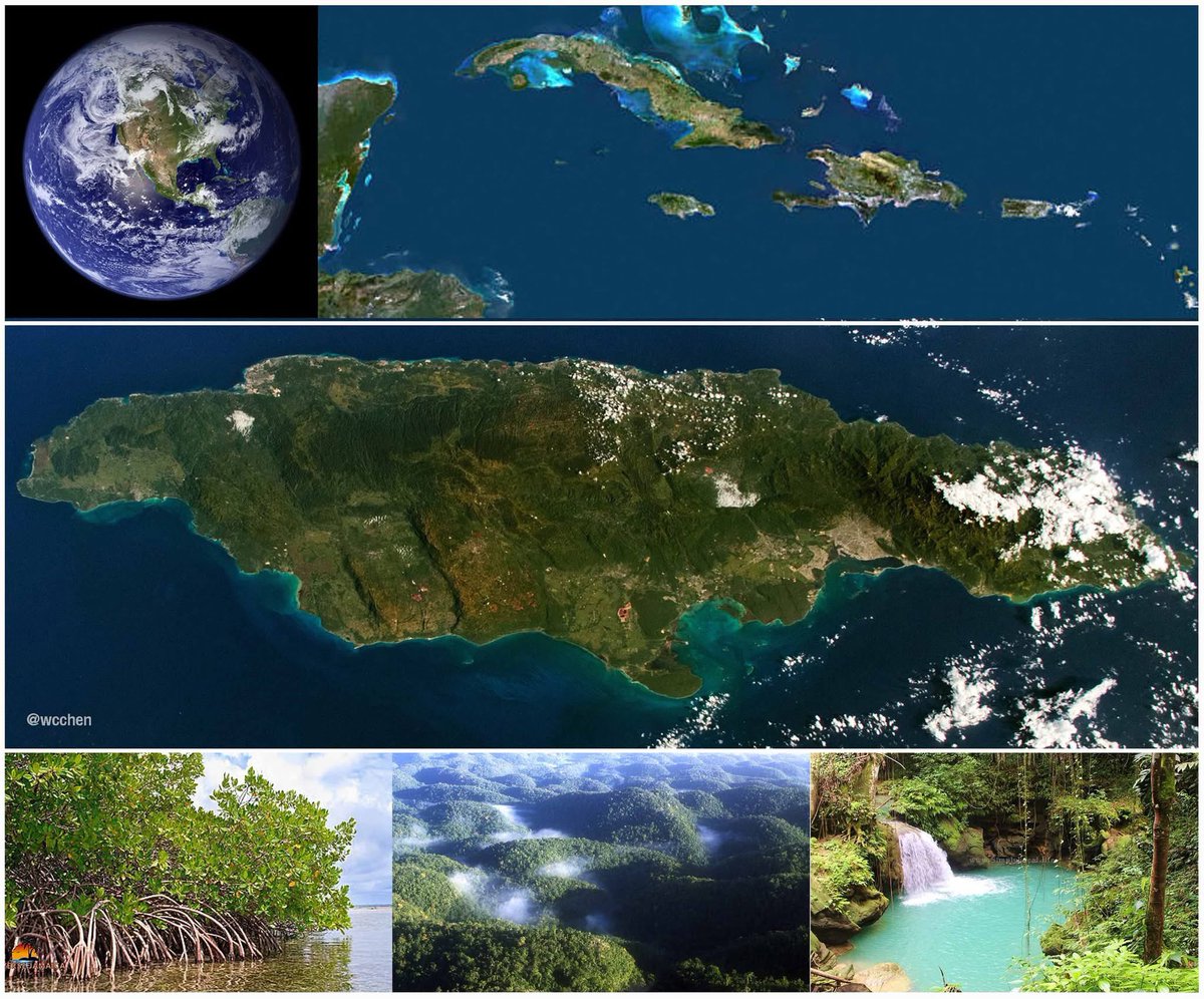 wcchen's tweet image. #Jamaica #EarthDay20026: Reflecting on how small and fragile we are:
World surface area: 510,072,000 km²
Jamaica: 10,992 km2 = 0.0022%
World Population: 8,290,000,000
Jamaica: 2,800,000 = 0.033%
IMF Est. World GDP (PPP): 222,000 billion
Jamaica: 38.3 billion = 0.017%
#Caribbean