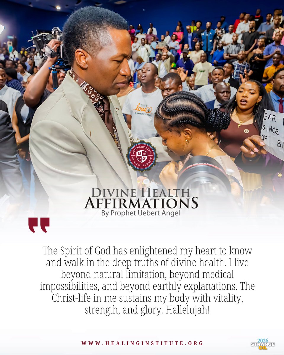 healinginst's tweet image. DIVINE HEALTH AFFIRMATION 

#uebertangel #healinginstitute #healing #affirmation