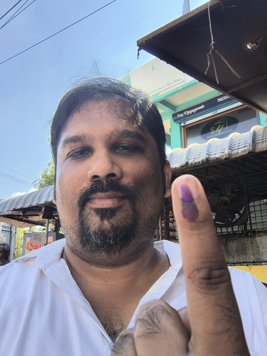 இந்தியா என்னும் சித்தாந்தத்தை காத்திட எனது ஜனநாயக கடமையாற்றினேன்