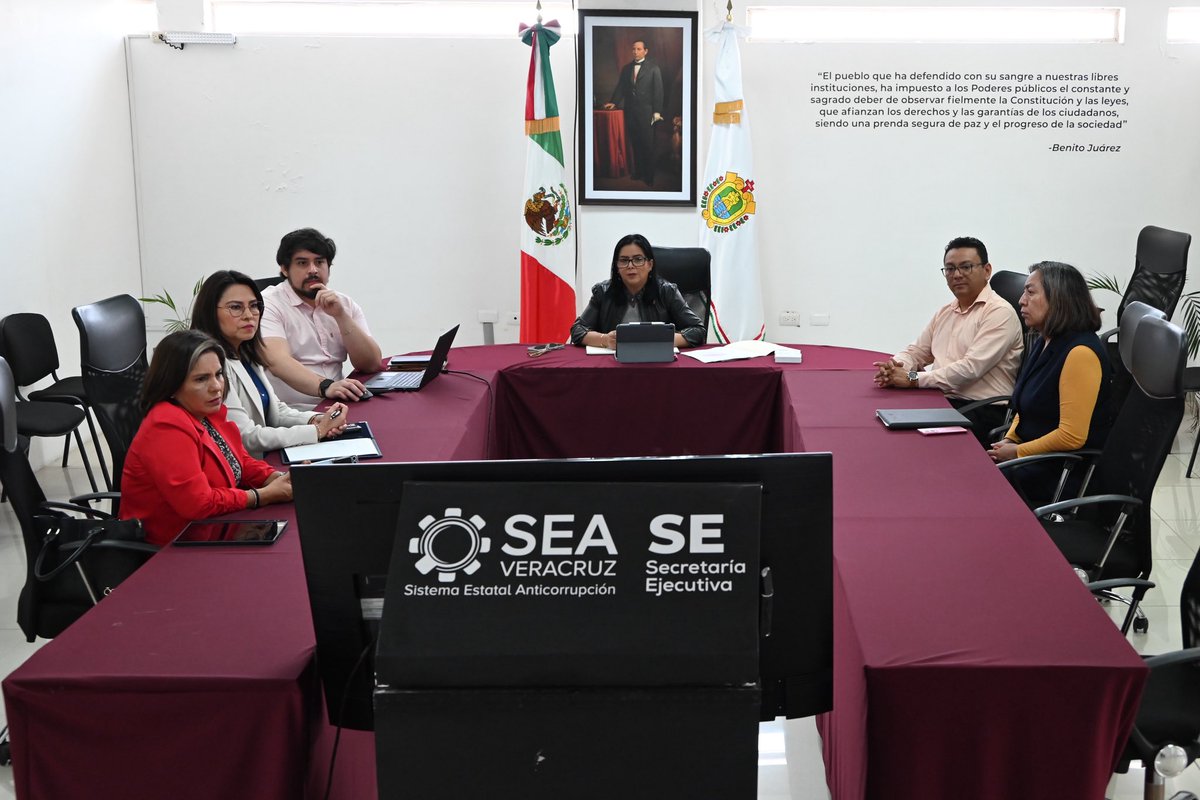 Secretaría Ejecutiva del SEA Veracruz tweet media