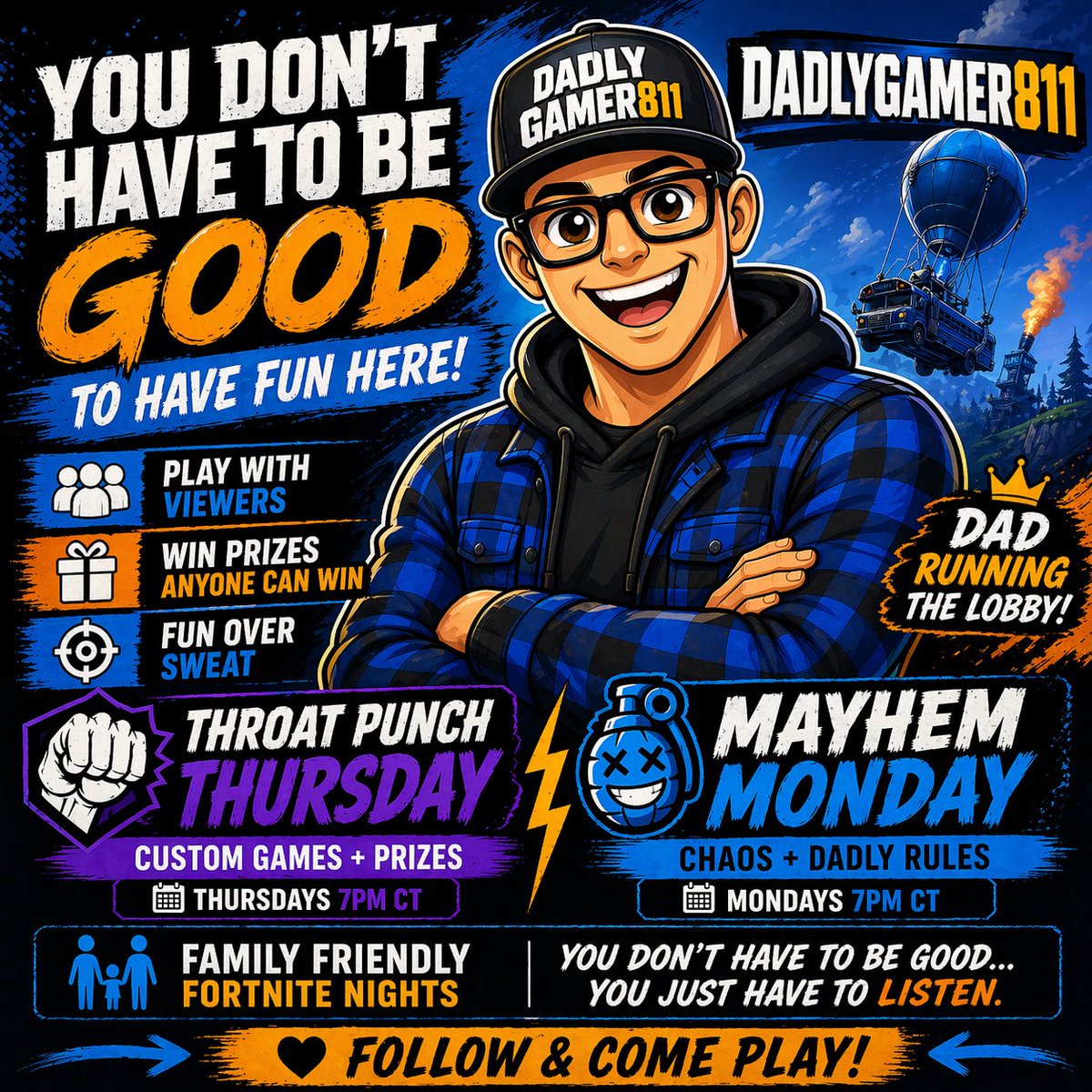 DadlyGamer811 | Fortnite w/ Viewers tweet media