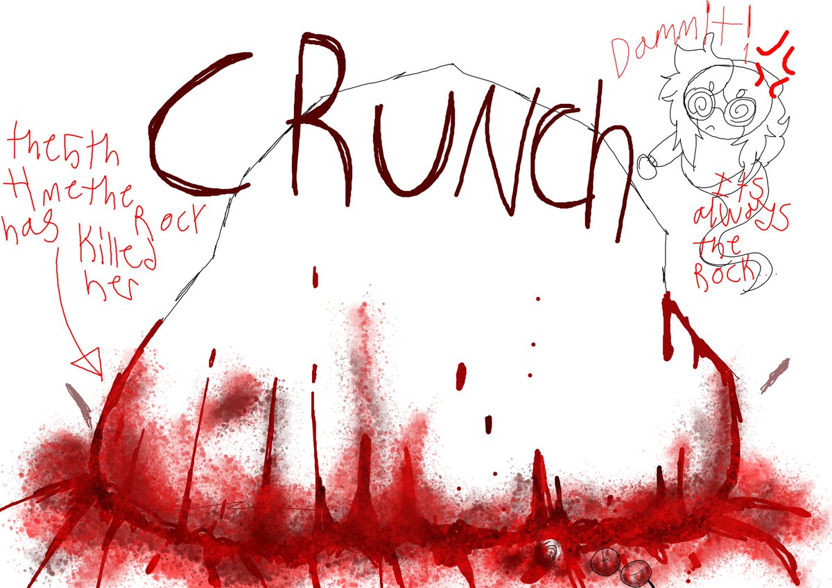 Zombie3527's tweet image. crunch
 #DigitalArt #art #ArtCommunity #smallartists #ArtistsOnX