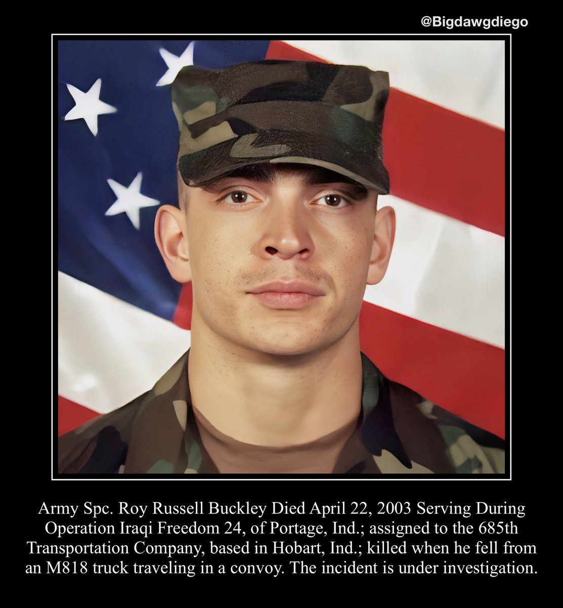 bigdawgjdub's tweet image. "They say no man is truly Dead until he is
Forgotten, so Today I say your name so you are not."
#nooneleftbehind #rememberthefallen #warrior #usarmy #army #685thtransportationcompany