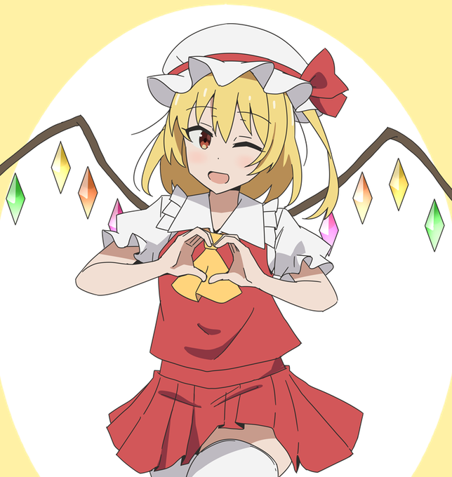 某人気アニメの絵柄参考にしてフラン描いてみた
#東方Projectㅤㅤㅤㅤ 