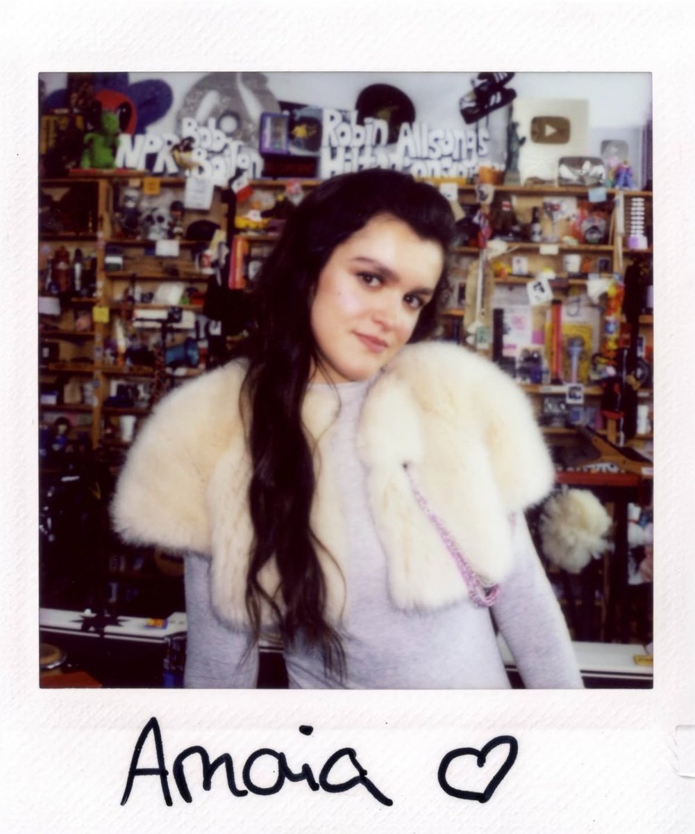 Hoy se publica el Tiny Desk de Amaia.