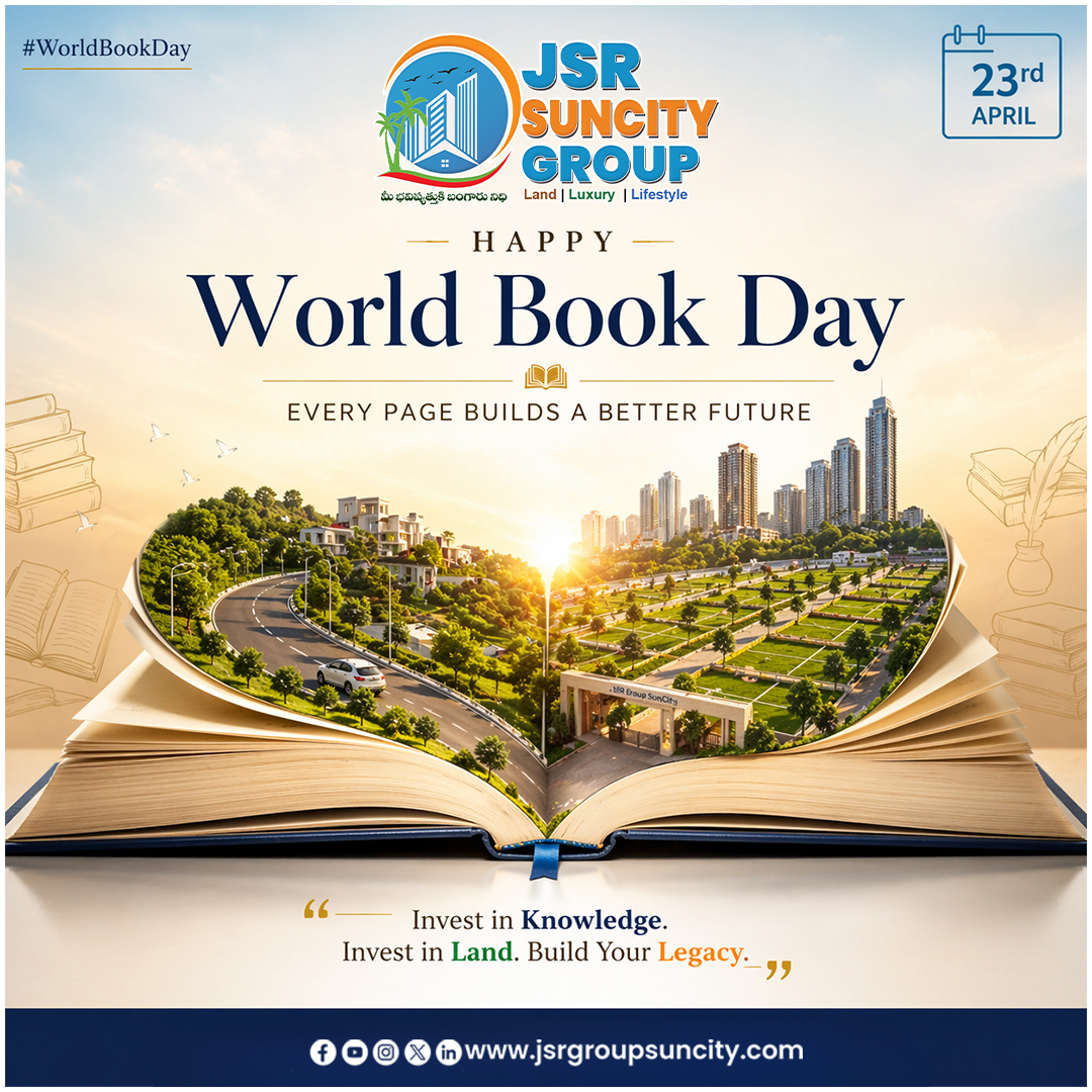 jsrgroup2's tweet image. Celebrate the power of knowledge this World Book Day 📚
Every page you turn opens new opportunities, new ideas, and a brighter future. Just like a good book builds wisdom, the right investment builds your legacy.
#WorldBookDay #KnowledgeIsPower #ReadMore #InvestSmart #RealEstate