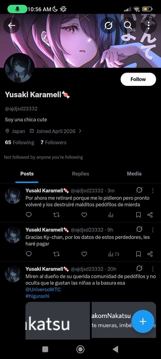 Me gustaría comunicar otra situación relacionada con el infame acosador groomer de Panamá (Lucía/Moyu/José Castillo)

Este tipo quería "blanquear" su imagen con acusaciones falsas y capturas editadas, pero eso solo fue la punta del iceberg. Ya ni las cucarachas vuelven tanto.