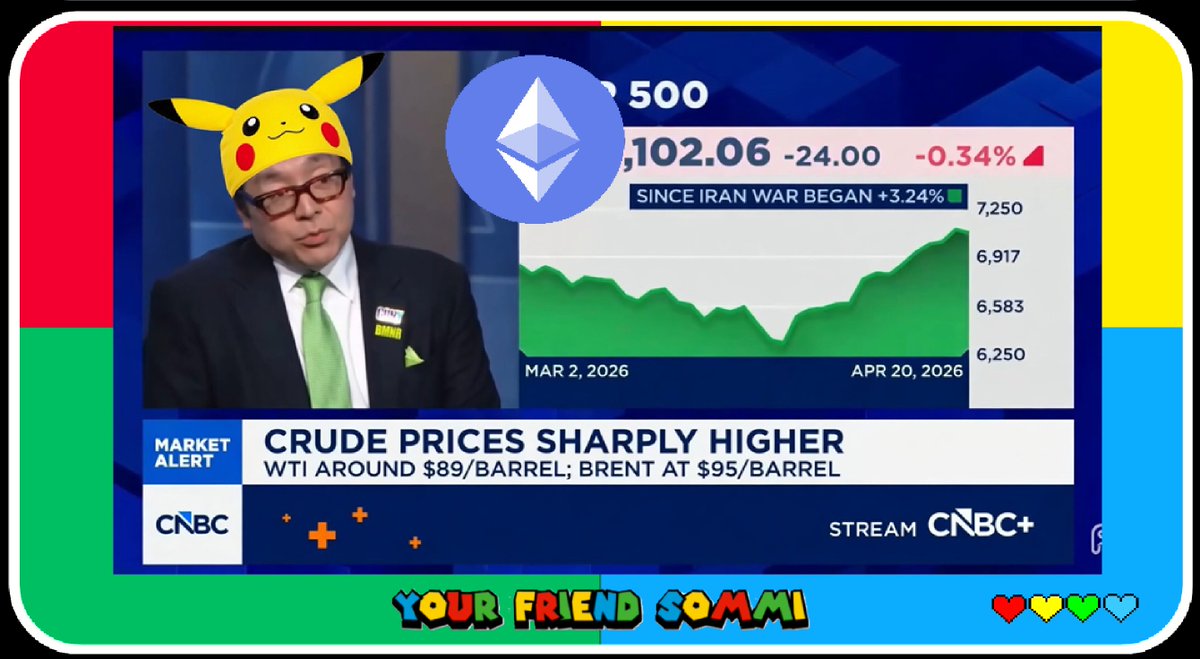 ❤️💛💚💙

🚨 JUST IN 🚨

Tom Lee, Slain Bull, has purchased another 100,000 ETHEREUM for $233m dollars!

Tom Lee is a Confirmed SLAIN BULL, previously saying Ethereum will crash below $1000‼️

And he said we will go deeper into a Crypto Winter‼️
 
So, why's he still buying?

👉🏻