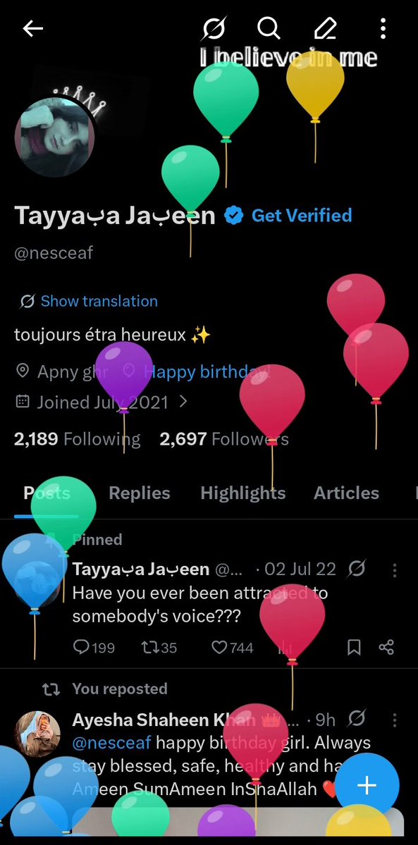 Tayyaبa Jaبeen tweet media