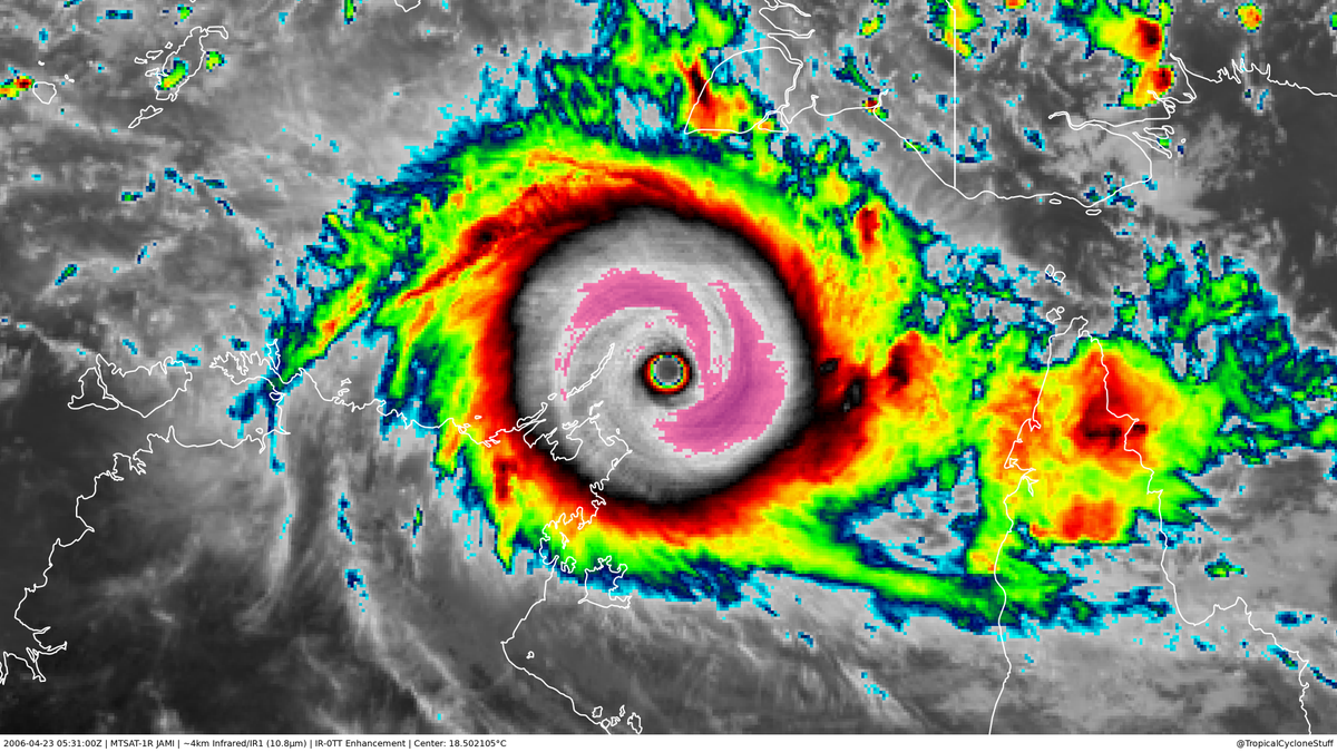 WinterStorm2050's tweet photo. On This Day in 2006: Cyclone Monica https://t.co/QkjKGJCN92