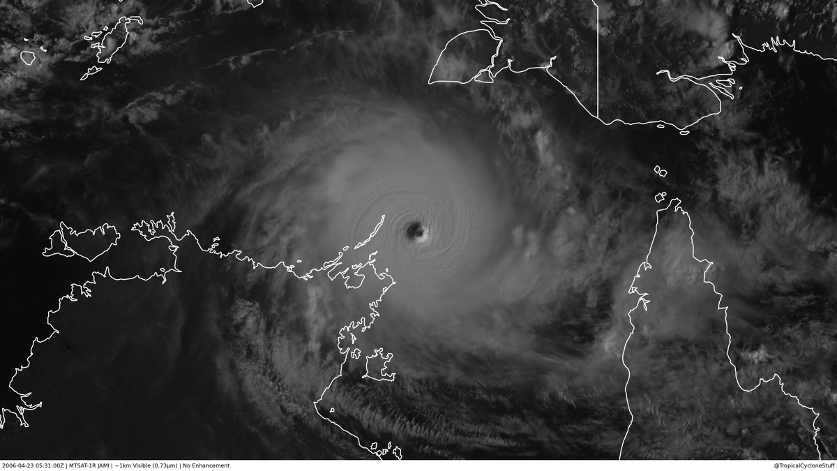 WinterStorm2050's tweet photo. On This Day in 2006: Cyclone Monica https://t.co/QkjKGJCN92