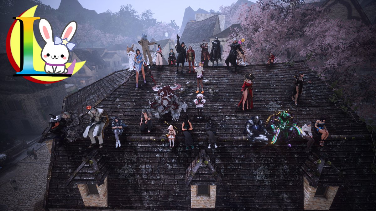 ストーリーも、狩りも、生活も、vPも最高に楽しい思い出がたくさん出来ました！5月で黒い砂漠を初めて1年が経ちますが、たくさんの仲間に出会わせてくれてありがとう！これからもずっと黒い砂漠大好きです！