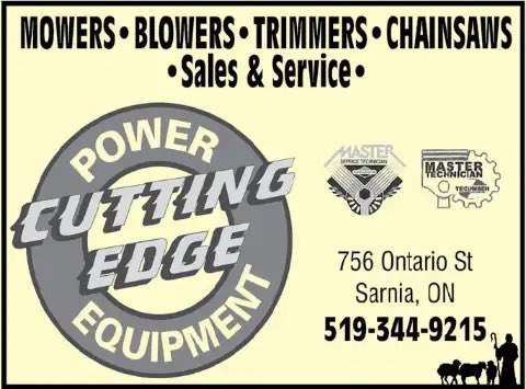 TSG_Canada's tweet image. Cutting Edge Power Equipment
📞519.344.9215
cuttingedgepower.ca

🌱We offer a wide selection of mowers, blowers, trimmers &amp;amp; chainsaws.

🌱Offering services &amp;amp; repairs for almost all makes &amp;amp; models of lawn equipment &amp;amp; snow blowers.

🌎 Sarnia

#shepherdsguide #christianbusiness