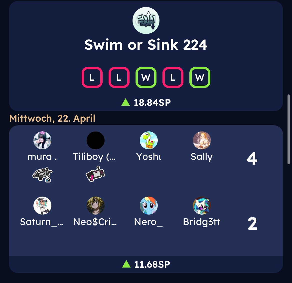 Bro What +18 for that 🥀 thats de Crazy I thought i lost -20 Points of something