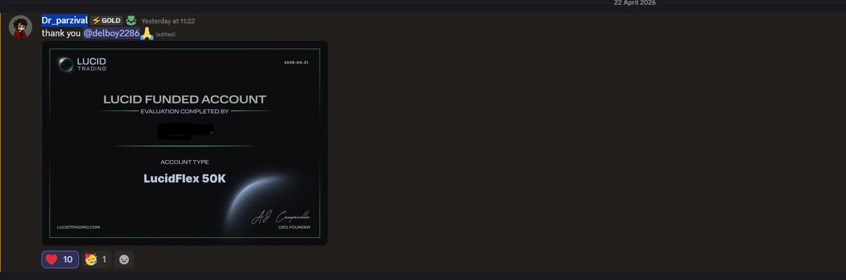Yo #TimeTraders! Just look at our latest joinee — only 2 days in and he’s already funded!   Big congratulations to <a href="/Dr__parzival/">Dr_parzival</a>
!I’m not claiming it’s only because he joined us… but let’s just say it’s one hell of a happy coincidence for both sides.  A happy mentor. A happy