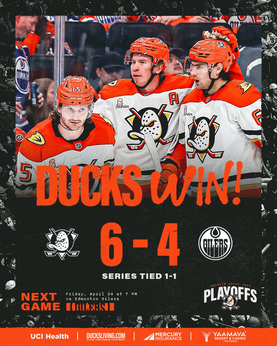 x - Anaheim Ducks tweet media