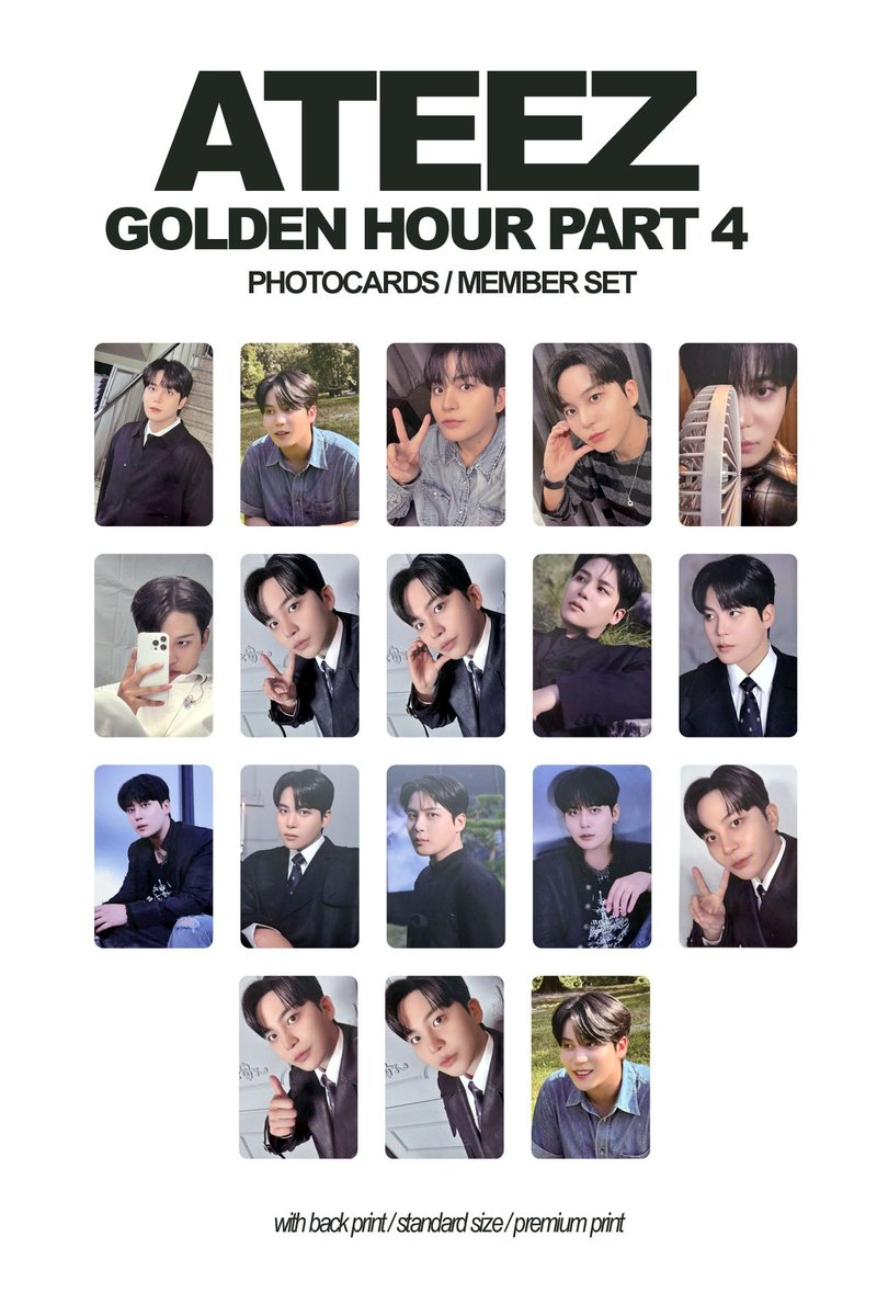 kpopMerchDasma's tweet photo. Ateez Golden Hour Part 4 Photocard Jongho Set

📌check our pinned twt

Order now! Collect your fave pc here! Send us dm for inquries. 

t. wts lfb adrenaline atiny pc digipack poca ver 1 2 3 atz #에이티즈 #ateez 종호 https://t.co/gt7u7SS7G9
