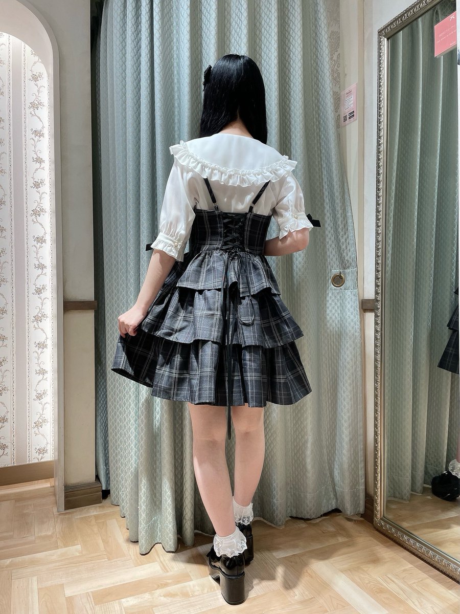 New

ホイップフリルブラウス
￥8,250
ピンク/サックスグレー/ブラック

ティアードフリルキャミワンピース 
￥11,000
ピンク/チェック/サックスグレー

#Amavel #アマベル #まるべる