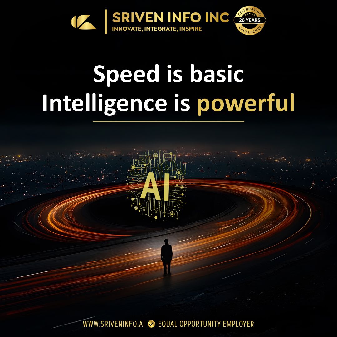 IncSriven's tweet image. Speed gets you there faster, but intelligence decides where you go and how far you grow. In a world driven by rapid change, smart decisions create lasting impact.

#ArtificialIntelligence #SmartWork #InnovationMindset #DigitalFuture #TechTrends #FutureOfWork #AIRevolution