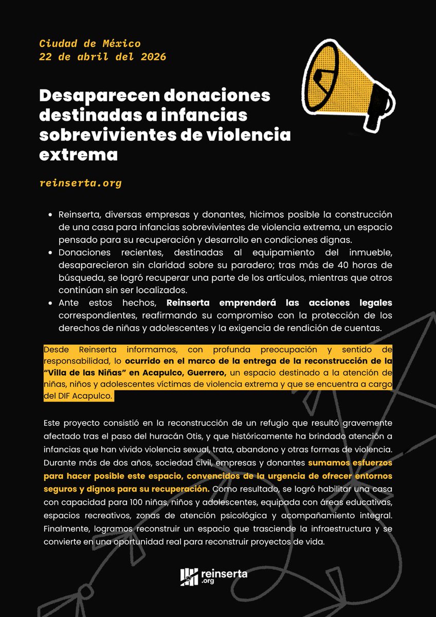 Reinserta tweet media