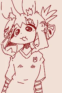 ちかごろのらくがき1 うさけつぷりん