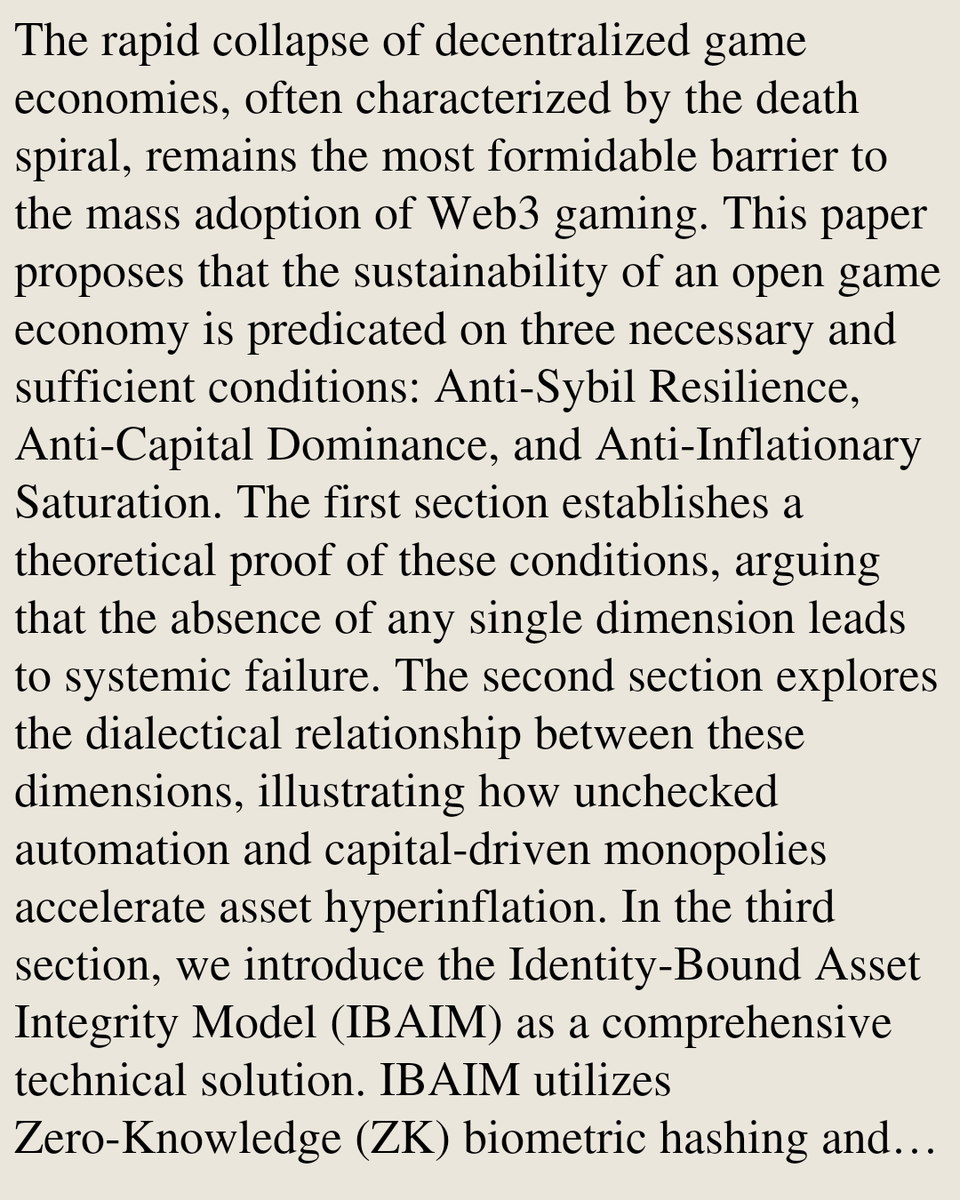 Game Theory Papers tweet media