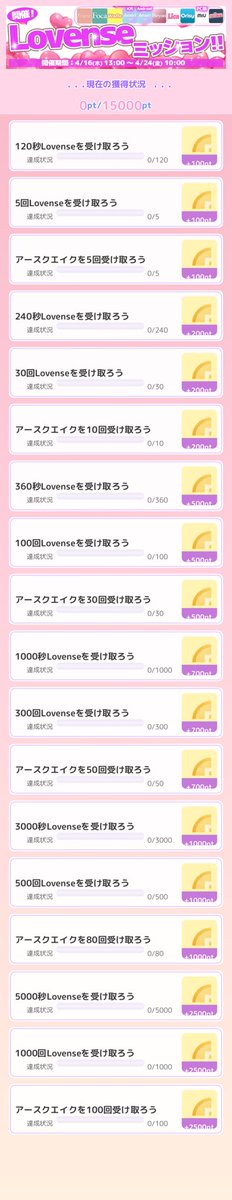 naaaa__06's tweet image. 🎯Lovenseミッション挑戦中！

現在 0pt / 15000pt (達成率0%)

💎ラブンス購入でさらにポイントGET！

#Lovense #Foca #メルレ