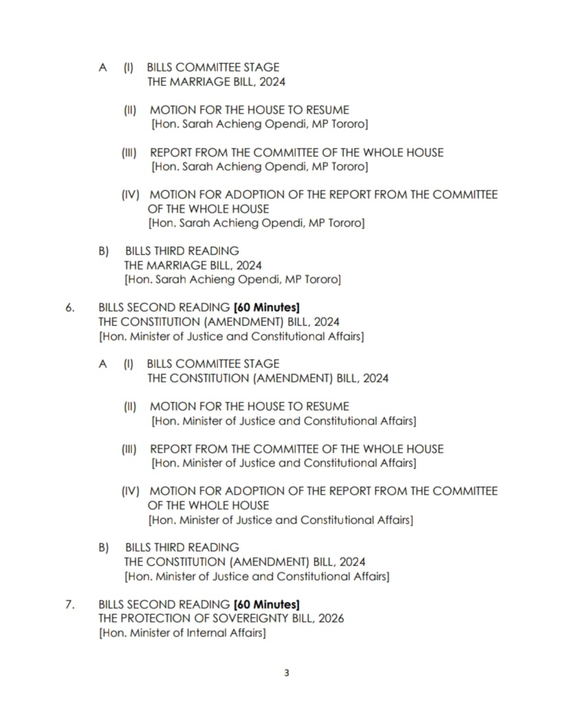 Parliament of Uganda tweet media