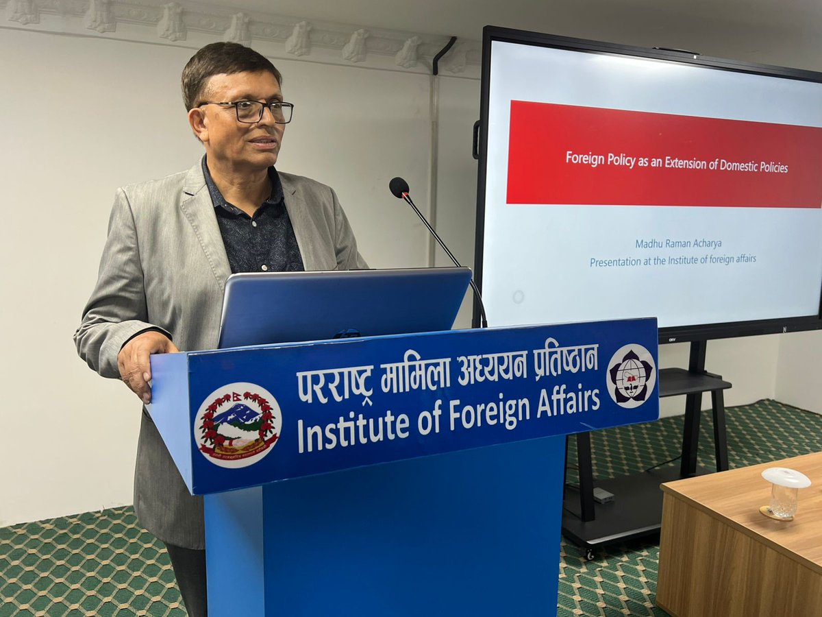 Institute of Foreign Affairs (IFA), Nepal tweet media