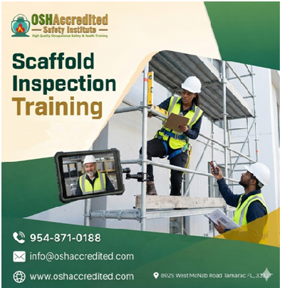 oshaccredited's tweet image. Ensure structural integrity with Scaffold Inspection Training. OSHAccredited Safety Institute empowers supervisors to identify hazards and maintain OSHA compliance. Visit oshaccredited.com
#ScaffoldSafety #ConstructionSafety #SafetyInspection #SiteSafety #OSHAccredited
