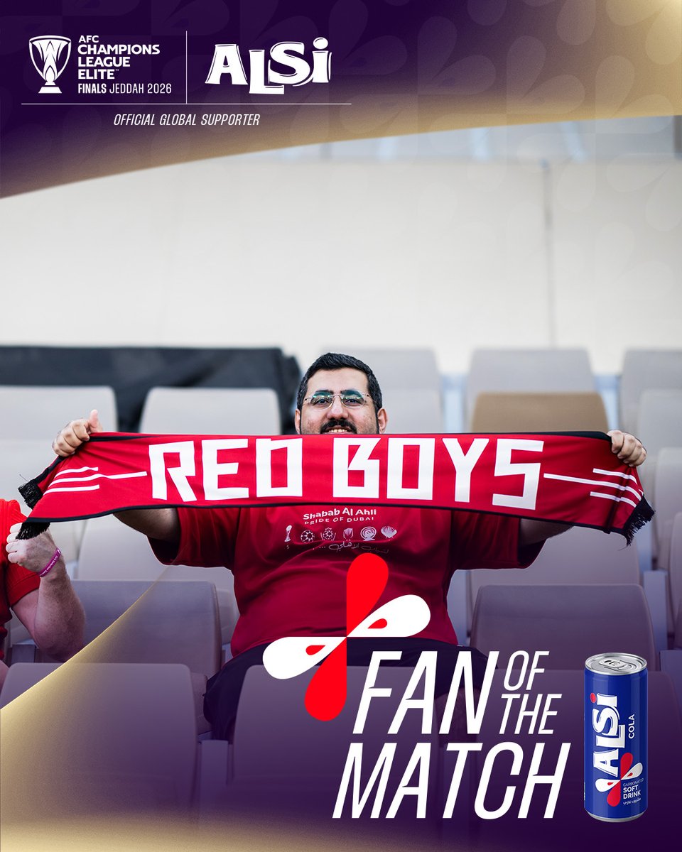 TheAFCCL's tweet photo. Every chant, every roar, every moment ๐
The heartbeat of the #ACLElite Semi-Finals ๐
#FanOfTheMatch | #Alsi https://t.co/y2kmz4KLCE