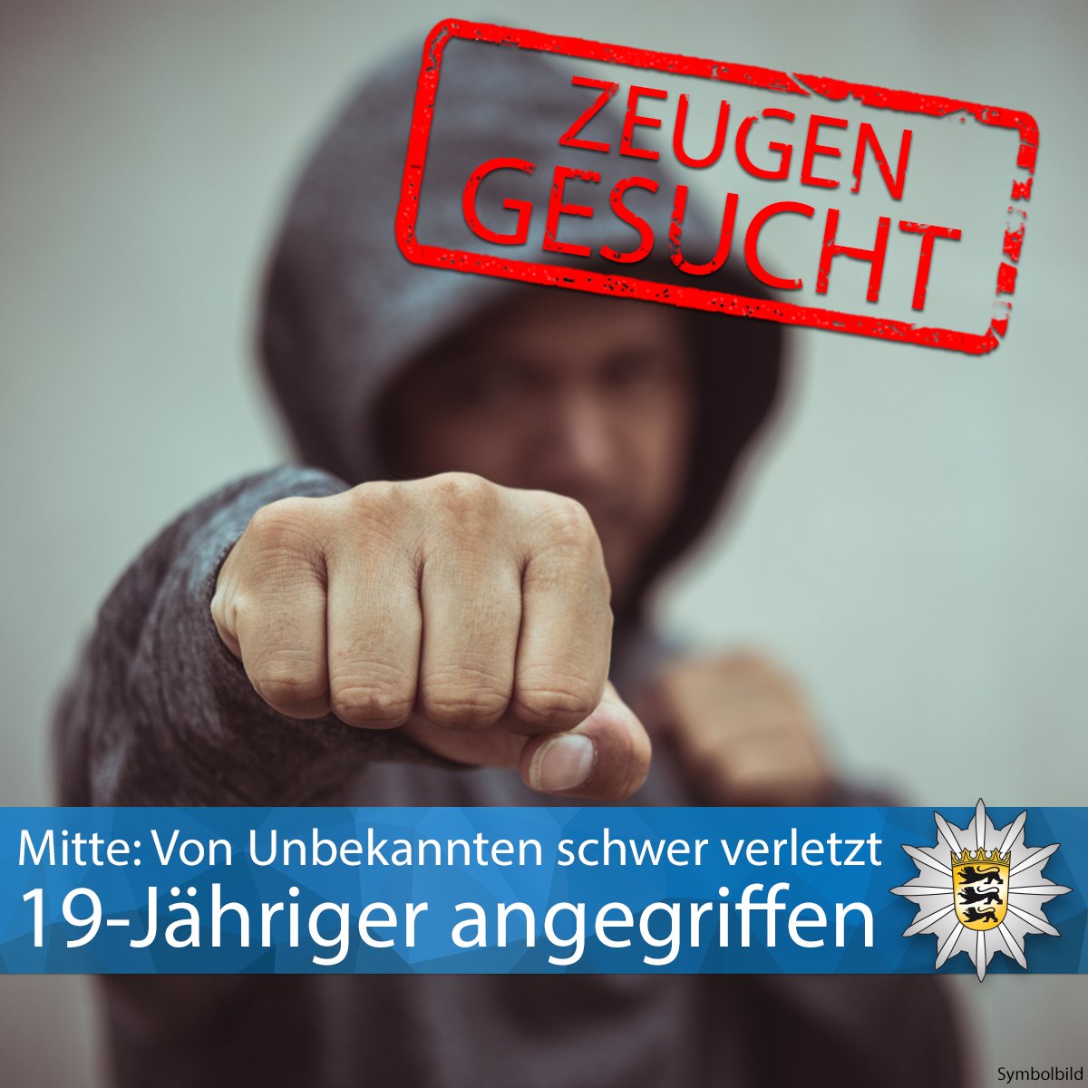 PP_Stuttgart's tweet image. #Mitte Ein Unbekannter hat am So. gegen 1.25 Uhr einen 19-Jährigen in der Kienestr. niedergeschlagen und schwer verletzt. Seine 20-jährige Begleiterin ging dazwischen. Sie wurde ebenfalls geschlagen und leicht verletzt. Zur PM ▶️ sohub.io/zccp Eure #Polizei #Stuttgart