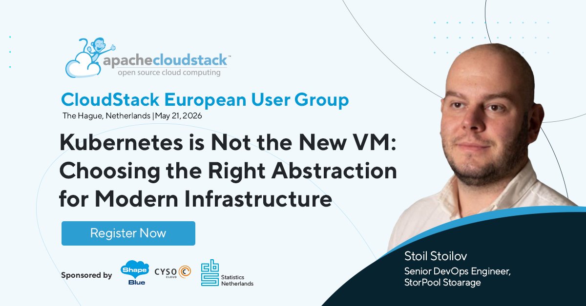Apache CloudStack tweet media