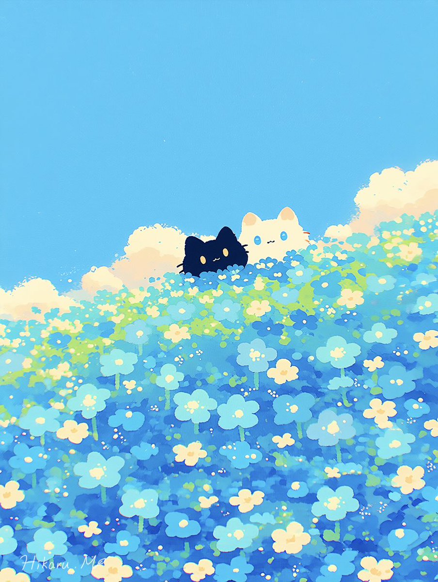 次の季節は、どんな香りがするのかな。
　楽しみだね。