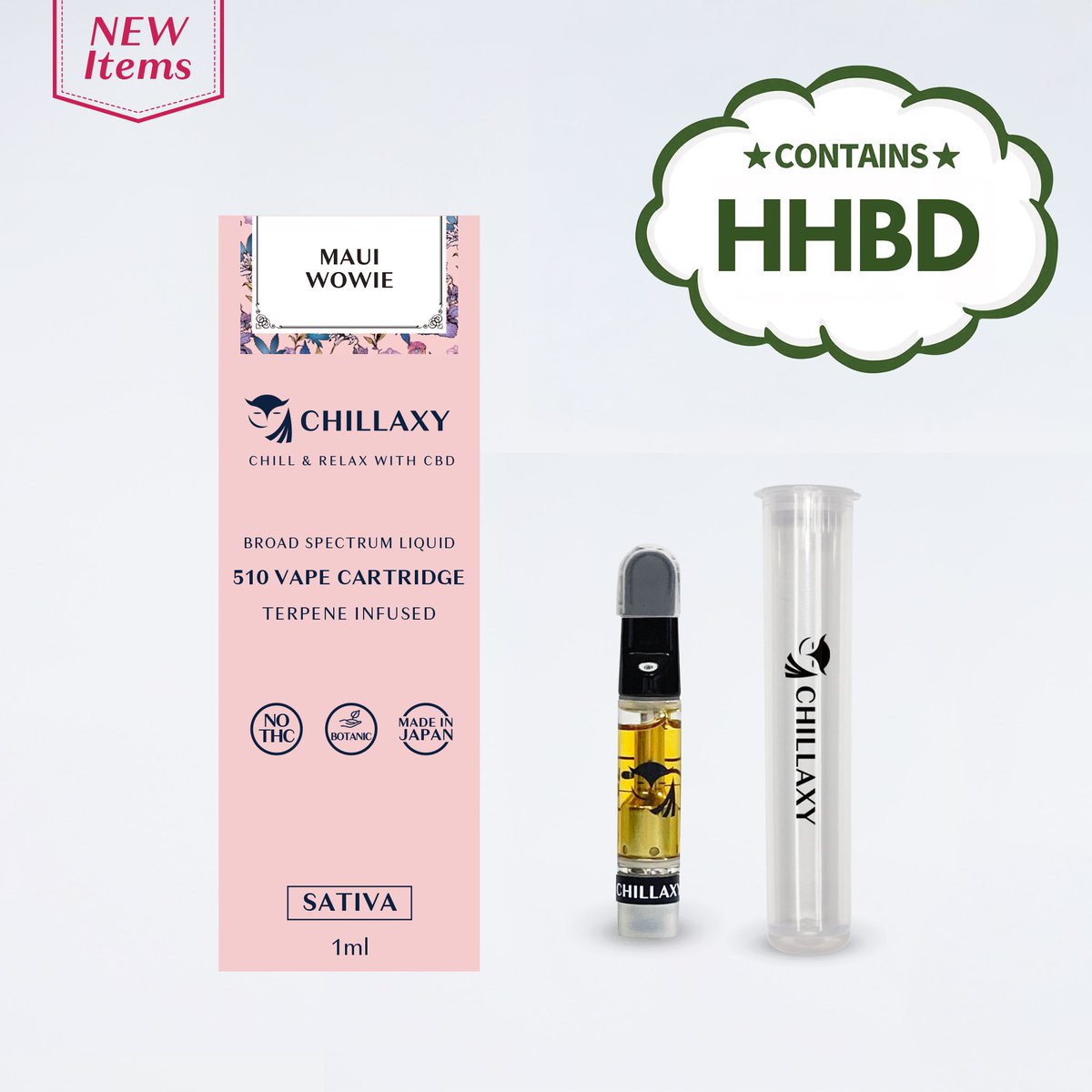 CHILLAXY_azabu1's tweet image. パッケージCRDPリキッド🍯と同じですが
🆕中身は全く違うHHBDの1.0mlが発売‼️

サティバ💥ハイブリッド🌿インディカ💤
 この3種類からお選びいただけます🍀*゜

その他H4CBHやジョイント🚬エディブル🍫
ラスト3本だけH4CBNも僅かにあります🍓

#CBD #CBN #CBG #東京 #港区 #六本木 #新橋 #麻布十番
