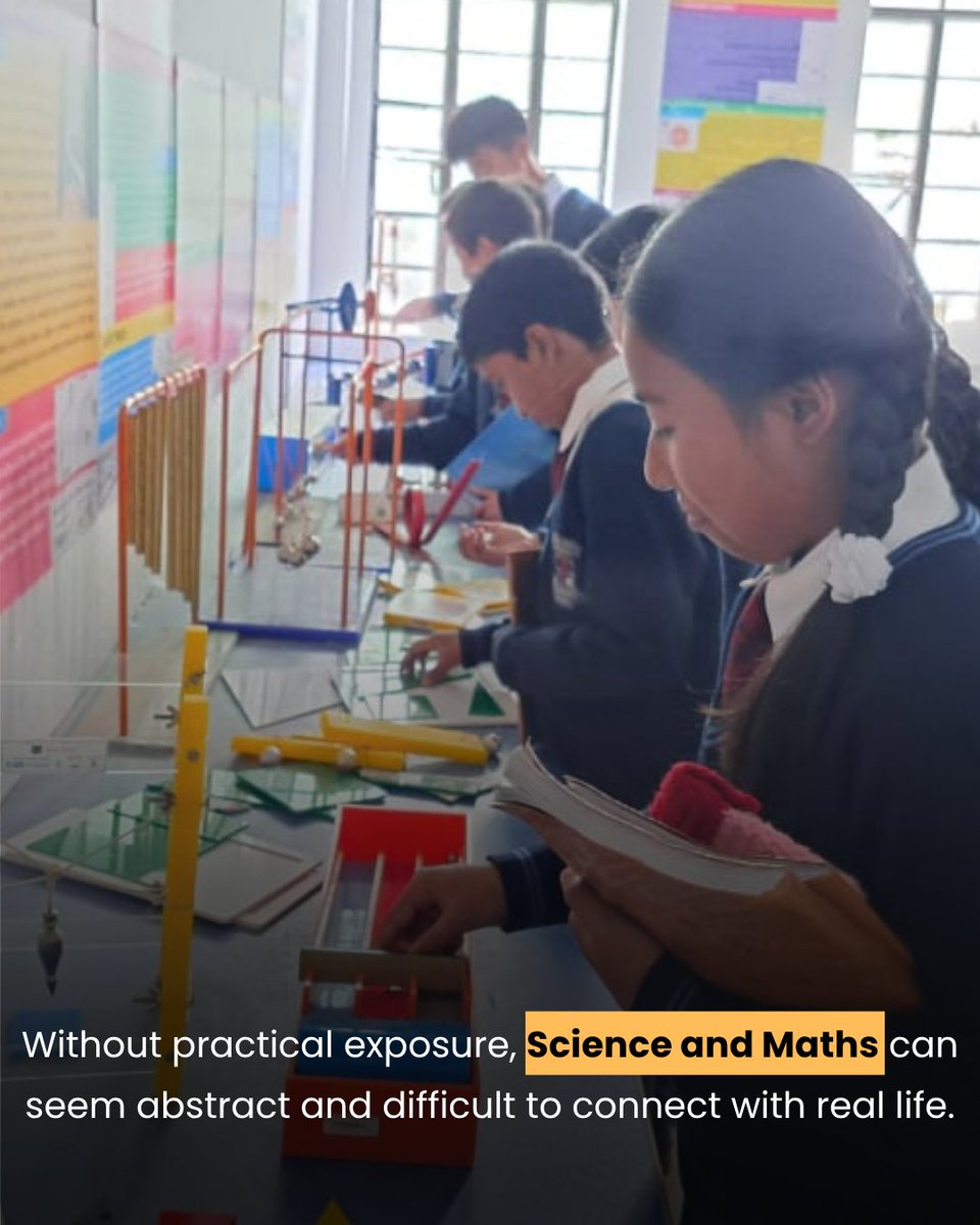 CentreMini's tweet image. 86% of students learn better through experiential learning.  Students don’t struggle with studying. 
They struggle with understanding. Less memorization. 
More real-world learning. That’s where true clarity begins.  
#ExperientialLearning #STEM #LearningByDoing