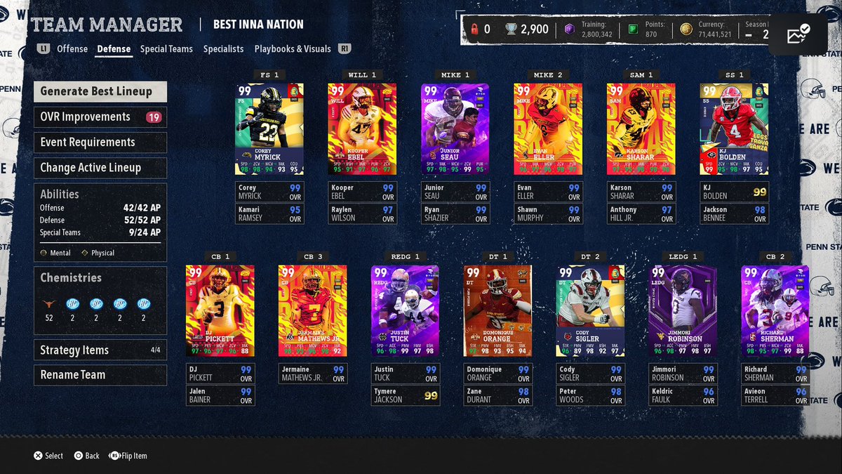 1-2 Months Left Of This Game I’m READY 2 SPEND MY COINS ON PLAYERS PLEASE GIVE PLAYERS GOOD DISCOUNTS I Still Have Spring Break &amp; Rush Players Because THEY GET THE BEST DISCOUNTS <a href="/EASPORTS_CUT/">CFB Ultimate Team</a>