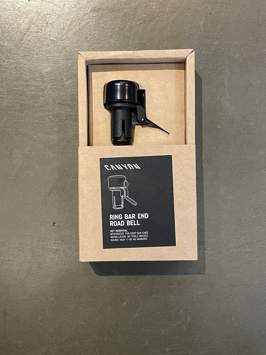 nalsimafrend's tweet image. CANNYON
RING BAR END ROAD BELL
入荷しました！

ロードバイクに、シンプルにスマートにベルを取り付けるならこちらがおすすめ！

バーエンドに取り付けて、スプリングの向きは自由に設定できます

#CANNYON
#BELL
#ROADBELL