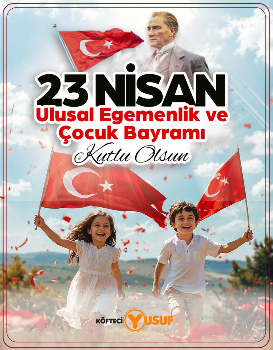 hesaplikasaptr's tweet photo. 23 Nisan Ulusal Egemenlik ve Çocuk Bayramı Kutlu Olsun https://t.co/rc1En3NXls